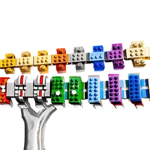 Interlocking Lego Bricks Png 06212024 PNG image