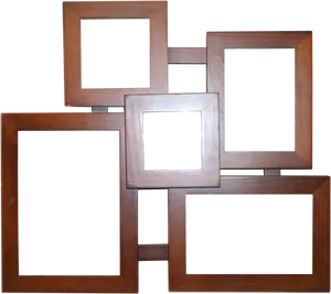 Interlocking Wooden Photo Frames