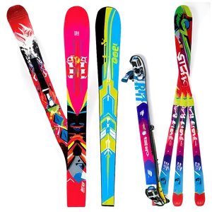 Intermediate Skis PNG Pba68 PNG