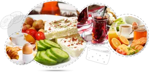 International Breakfast Collage