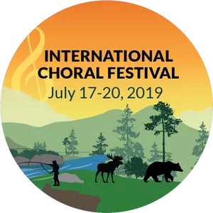 International Choral Festival2019 Poster PNG image