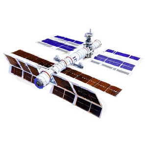 International Space Station C PNG image