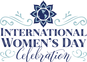 International Womens Day Celebration Graphic PNG image