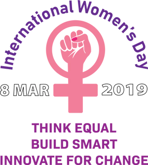 International Womens Day2019 Poster PNG image