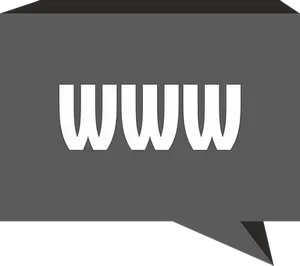 Internet Speech Bubble Icon