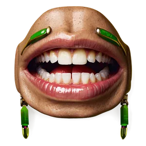 Intimidating Mouth Figure Png 06212024 PNG image