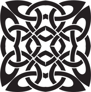 Intricate Celtic Knot Design PNG image