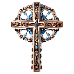 Intricate Cross Structure Png Ufy53 PNG image