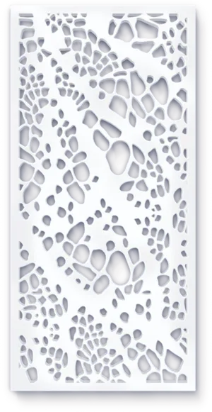 Intricate Decorative Jali Panel PNG image