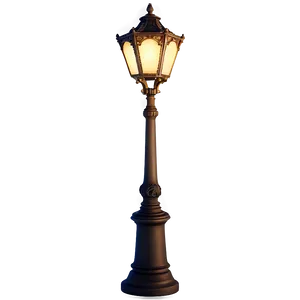 Intricate Design Light Post PNG Ohd74 PNG