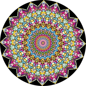 Intricate Geometric Mandala Art