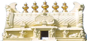 Intricate_ Hindu_ Temple_ Architecture_ Detail PNG image