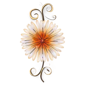 Intricate Indie Flower Design Png Toc PNG image