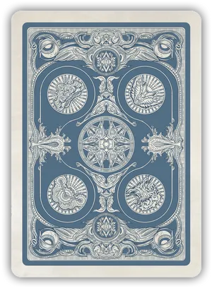 Intricate Playing Card Back Design