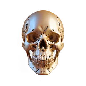 Intricate Skull Design Png A PNG image