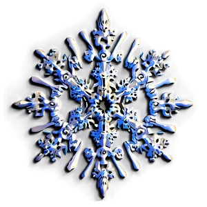Intricate Snowflake Template PNG Hel12 PNG