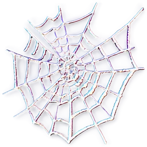 Intricate Spider Web Artwork PNG image