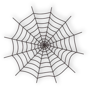Intricate Spider Webon Dark Background PNG image