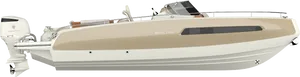 Invictus Yacht Side View PNG image
