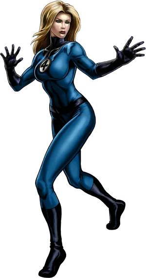 Invisible Woman Fantastic Four PNG image