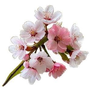 Inviting Cherry Blossom PNG Nnv