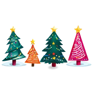 Inviting Christmas Tree Art Png 06252024 PNG image