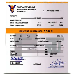 Invoice Bill Document Png Edc93 PNG image