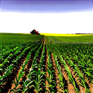 Iowa Cornfields Png 06122024 PNG image