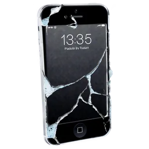 Iphone Broken Screen Effect Png Kns89 PNG image