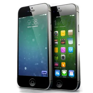 Iphone With Dynamic Wallpaper PNG 05062024