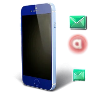 Iphone With Email Notification Alert Png 49 PNG image