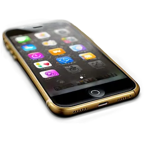 Iphone With Messages App Open PNG Ydm