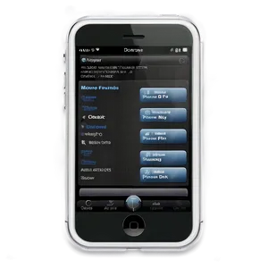 Iphone With Privacy Settings Menu Png 05062024 PNG image