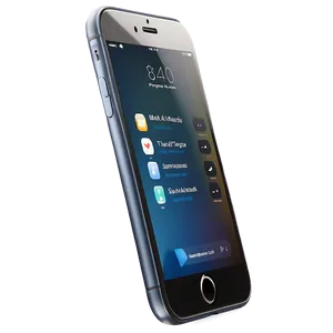 Iphone With Privacy Settings Menu PNG Mka58