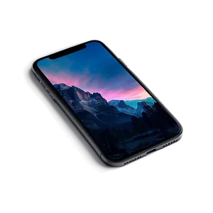 Iphone X Mockup Front View Png Ewy16 PNG image