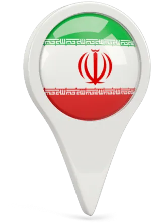 Iran Location Pin Map Marker PNG image
