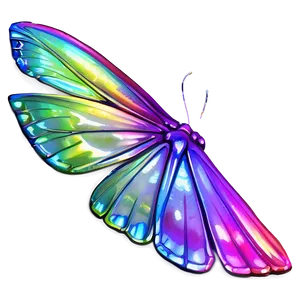 Iridescent Fairy Wing Png 06132024 PNG image