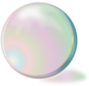 Iridescent Soap Bubble