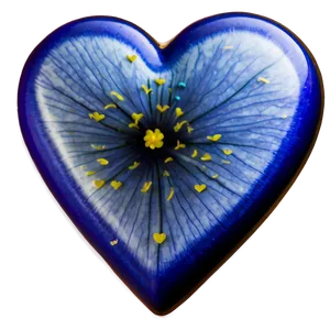 Iris Blue Heart Icon PNG Qcg PNG