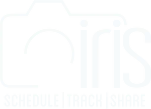 Iris Logo Gray Scale PNG image