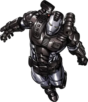 Iron Armor Suit Illustration PNG image