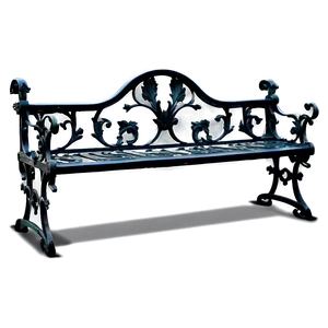 Iron Bench PNG 05232024
