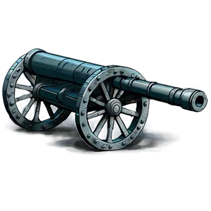 Iron Cast Cannon Png Qkq45 PNG image
