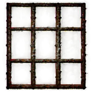 Iron Grid Window PNG 72