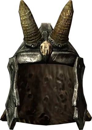Iron Helmet Skyrim3 D Model PNG