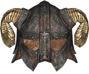 Iron Helmet Skyrim3 D Model PNG image