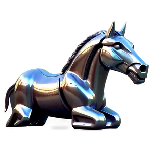 Iron Horse Sculpture Png Dnh53 PNG image