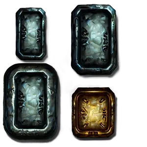 Iron Ingot Collection PNG Tlp