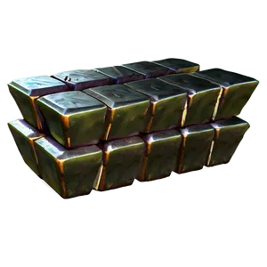 Iron Ingot Stack PNG 06272024