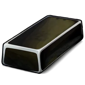 Iron Ingot With Shadow PNG 06272024